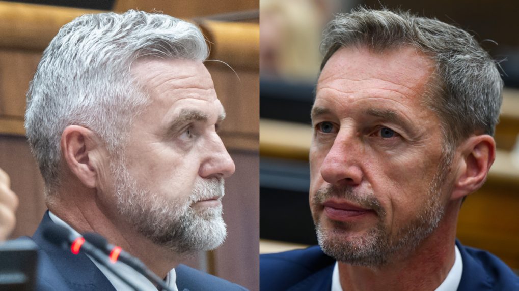 Tibor Gašpar a Milan Majerský.