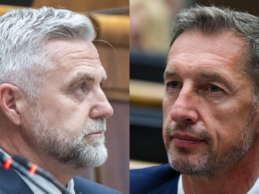 Tibor Gašpar a Milan Majerský.