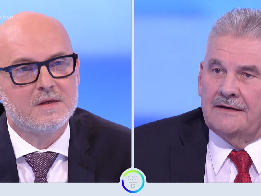 Ján Richter a Branislav Gröhling v diskusnej relácii O 5 minút 12.