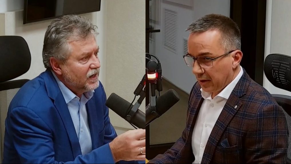 Jozef Hajko a Erik Tomáš v Sobotných dialógoch.