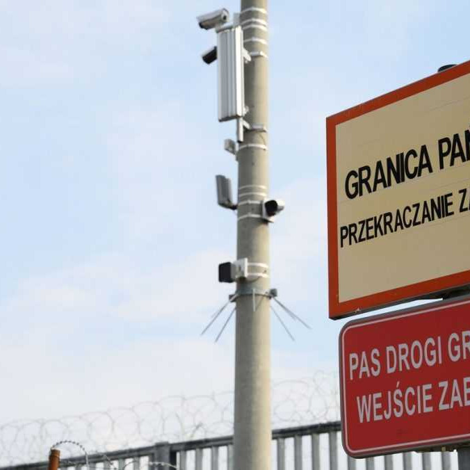 Na ilustračnej snímke poľsko-bieloruská hranica.