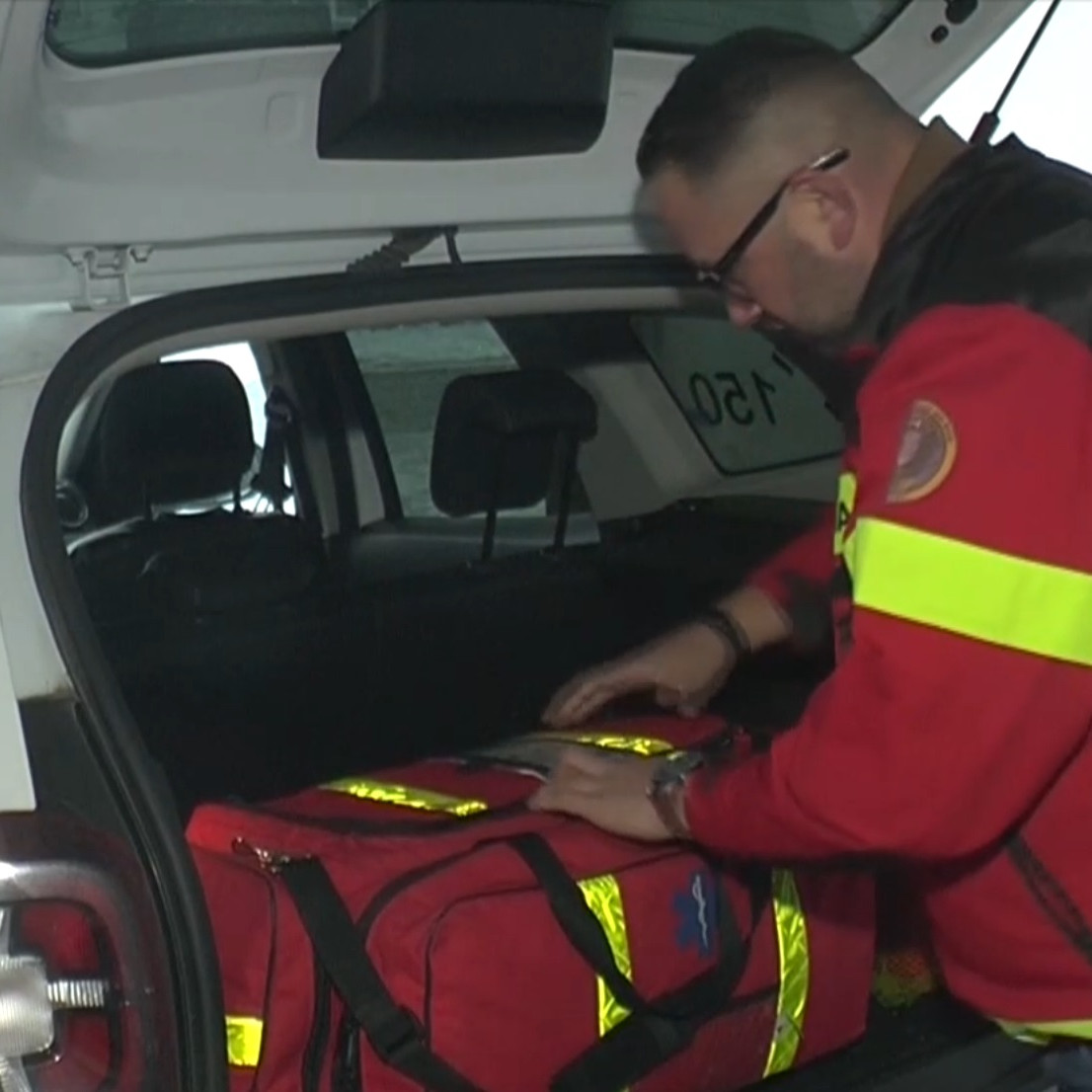 Úlohu záchranárov v Podolínci supluje Dobrovoľný hasičský zbor.