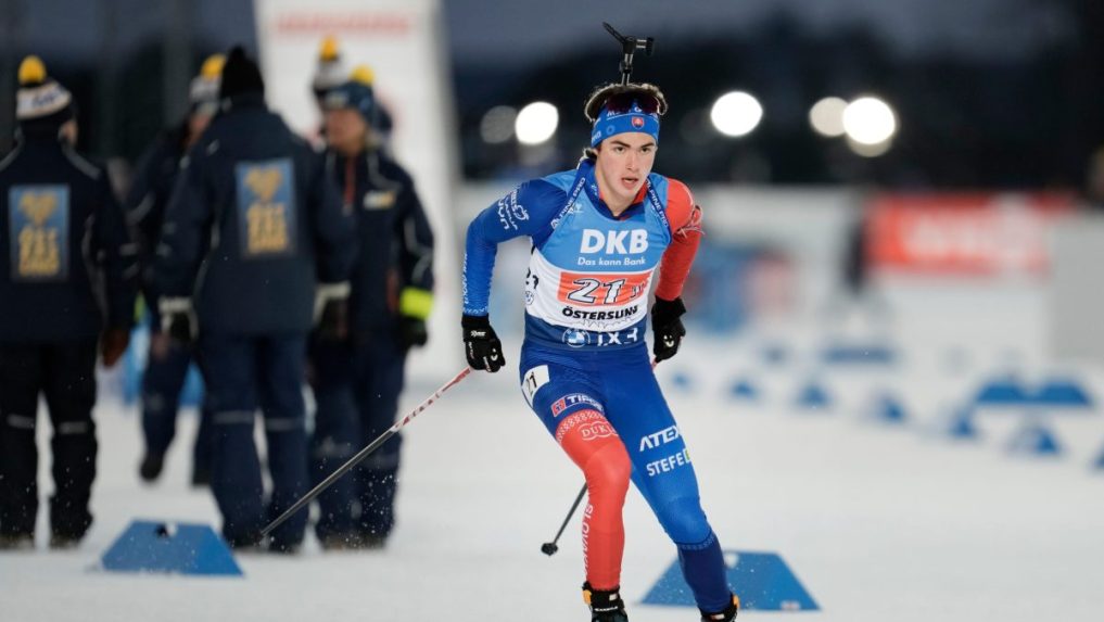 Slovenský biatlonista Artur Ischakov.