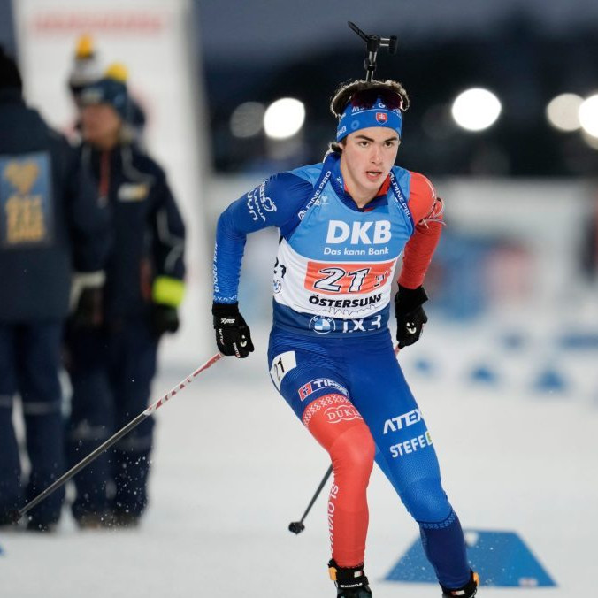 Slovenský biatlonista Artur Ischakov.