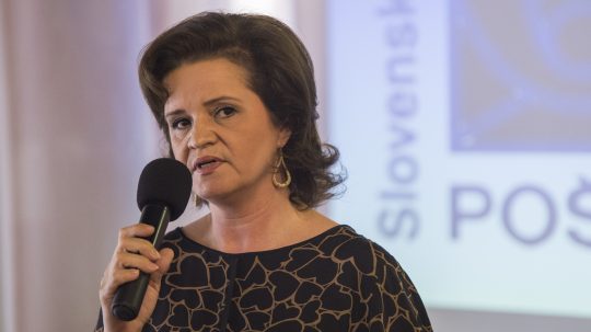 Dočasná generálna riaditeľka ZSSK Ivana Piňosová na archívnej snímke.