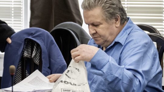 Na snímke obžalovaný Ivo P.