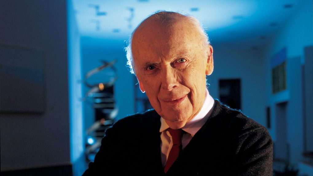 Na archívnej snímke James Watson.