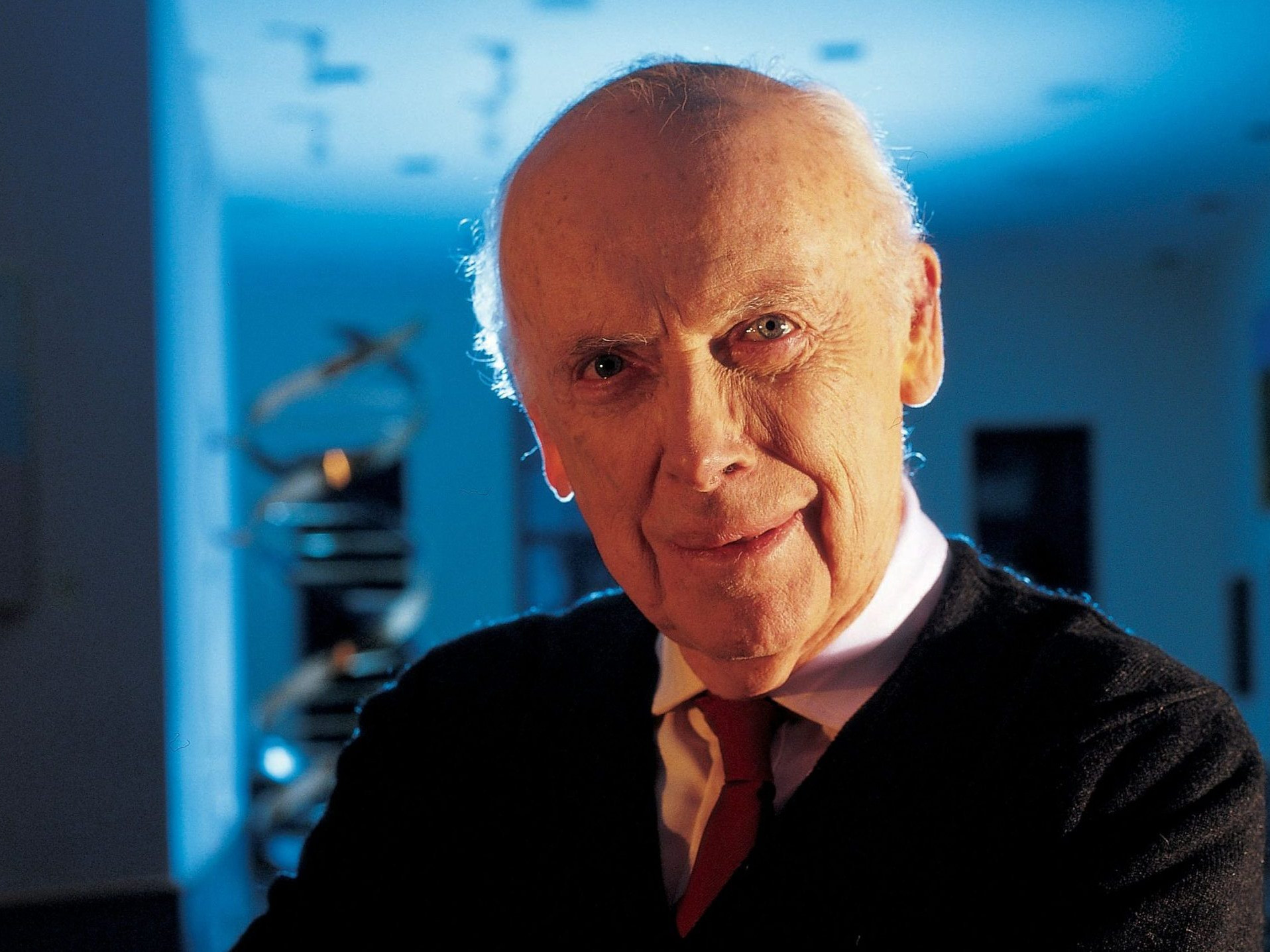Na archívnej snímke James Watson.