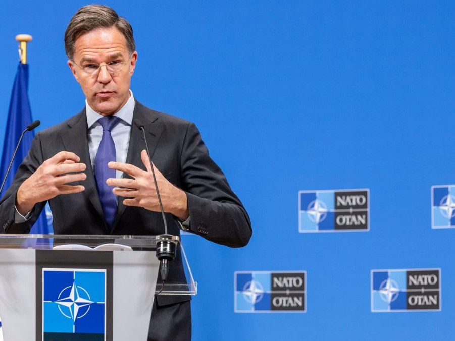 Na snímke Mark Rutte.