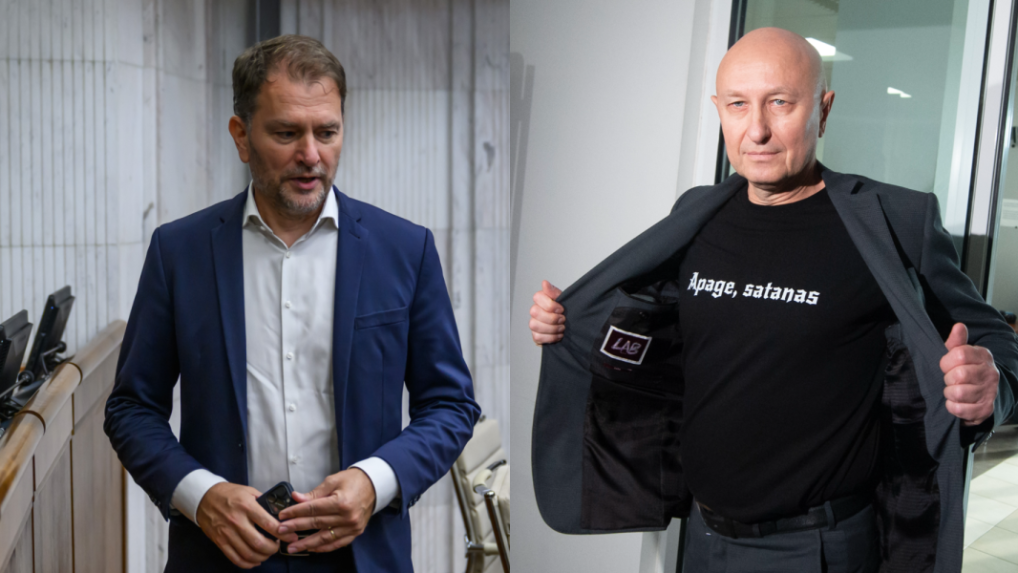 Zľava Igor Matovič a Zoroslav Kollár.