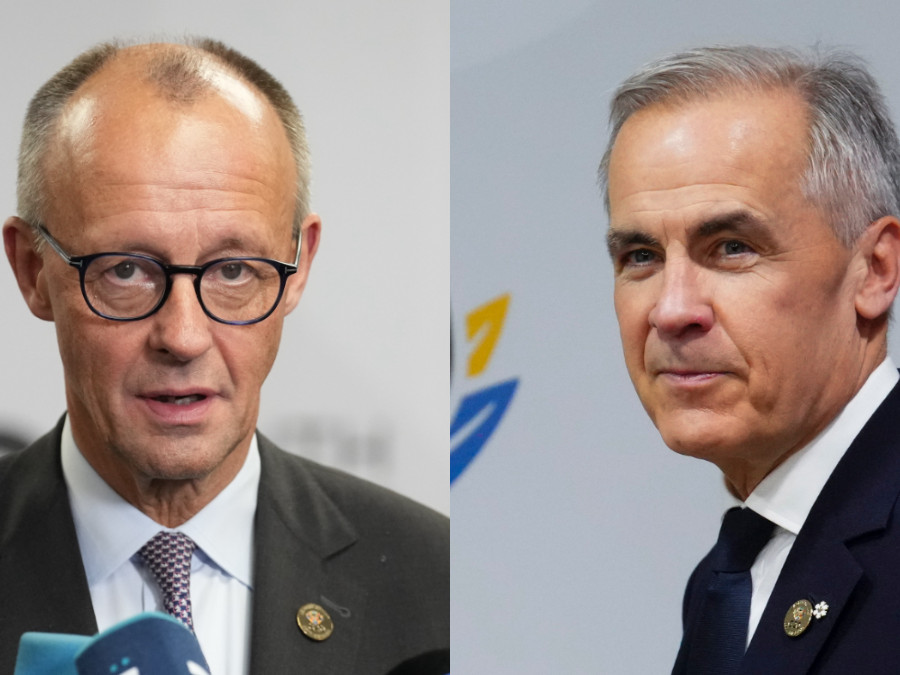 Friedrich Merz a Mark Carney.