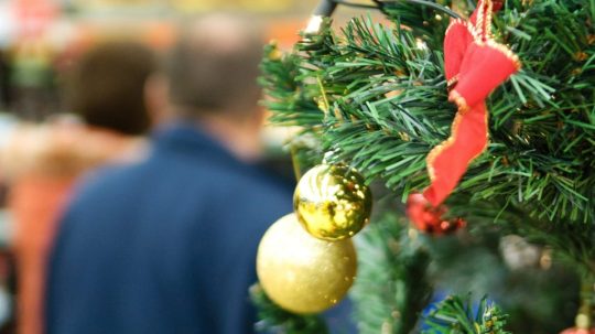 Ilustračná snímka nákupov počas Vianoc.