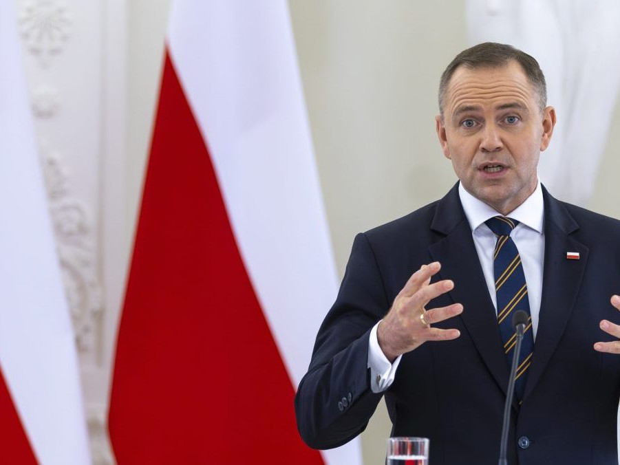 Poľský prezident Karol Nawrocki.