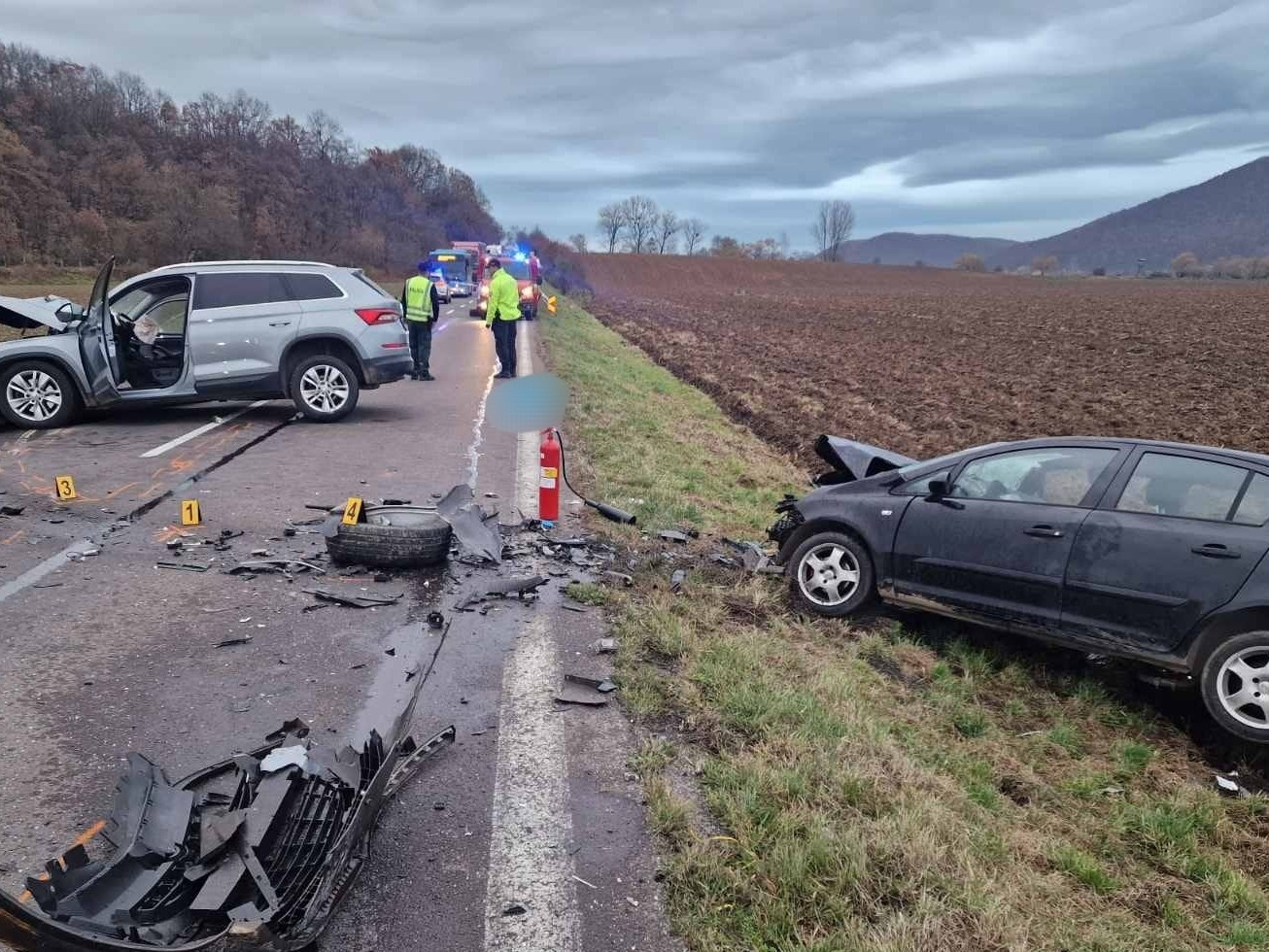 Rannú nehodu medzi H. Vestenicami a Novákmi neprežil 55-ročný muž
