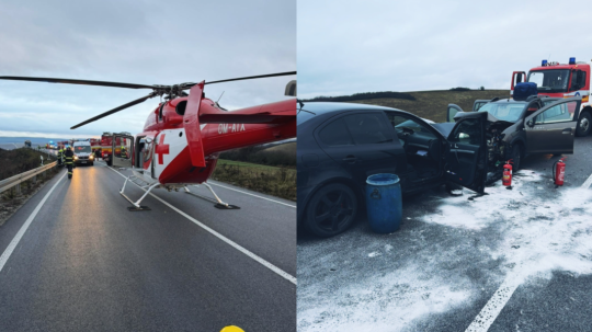 Pri nehode sa zranili aj vodiči obidvoch vozidiel.