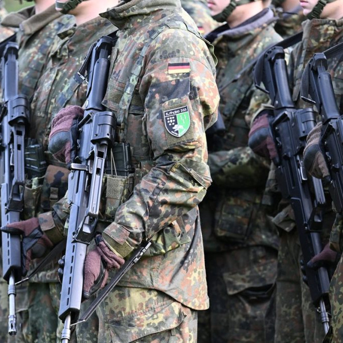 Na ilustračnej snímke nemeckí vojaci.