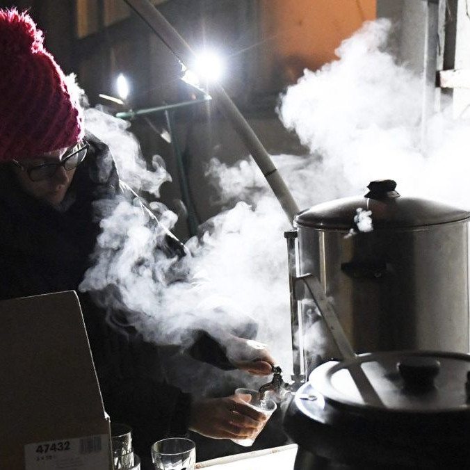 Na archívnej snímke akcia Noc vonku v Košiciach.