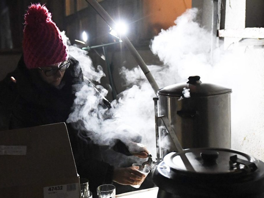 Na archívnej snímke akcia Noc vonku v Košiciach.