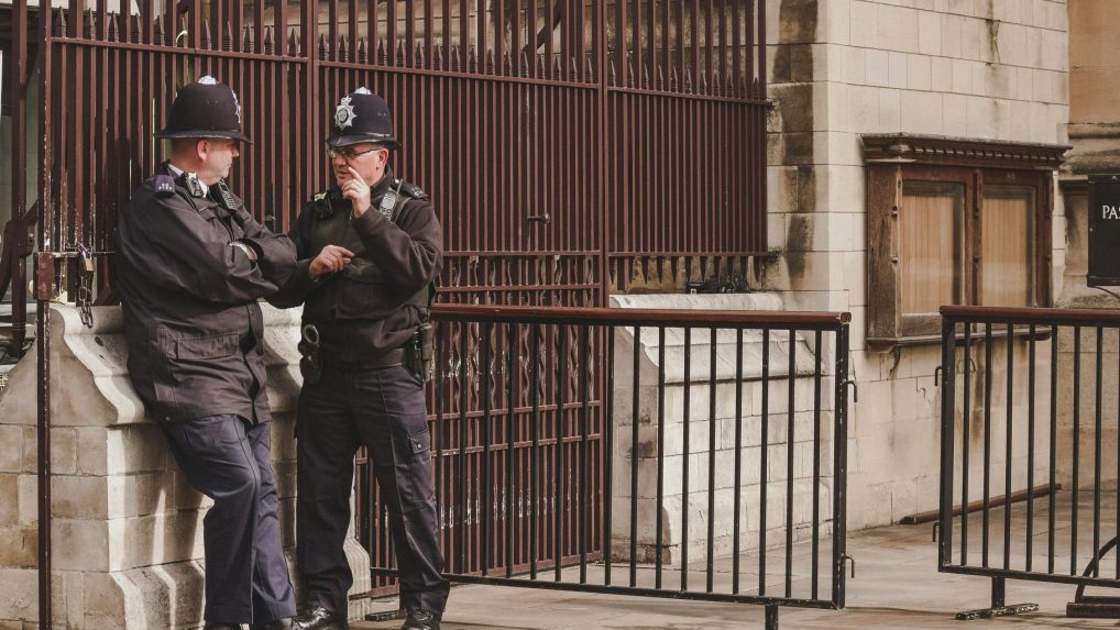 polícia v Anglicku