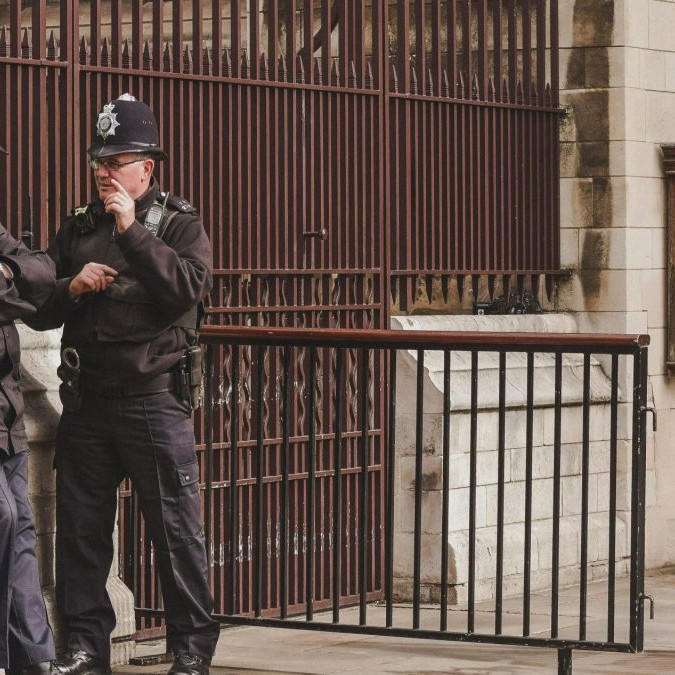 polícia v Anglicku