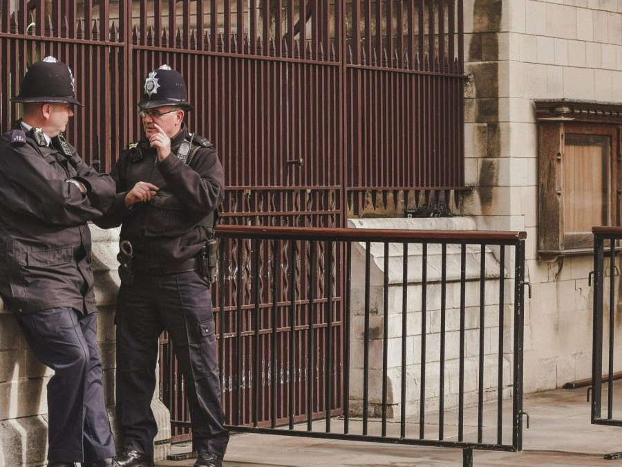 polícia v Anglicku