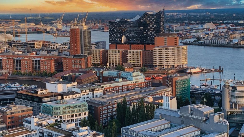 Ilustračná snímka mesta Hamburg.