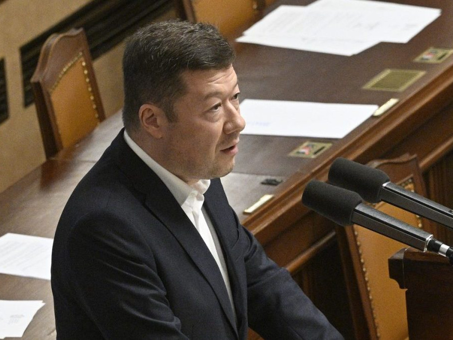 Predseda Poslaneckej snemovne Tomio Okamura.