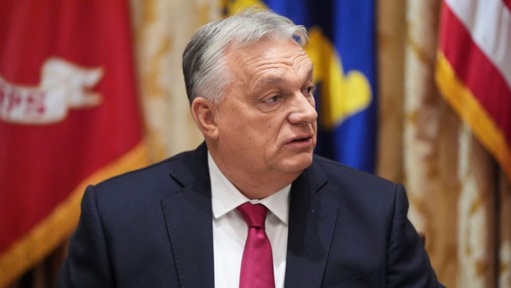 Na snímke Viktor Orbán.