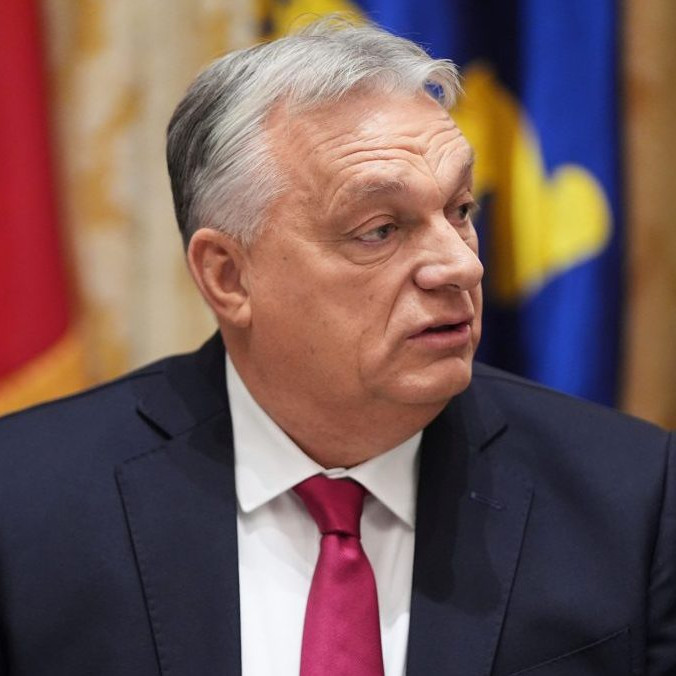 Na snímke Viktor Orbán.