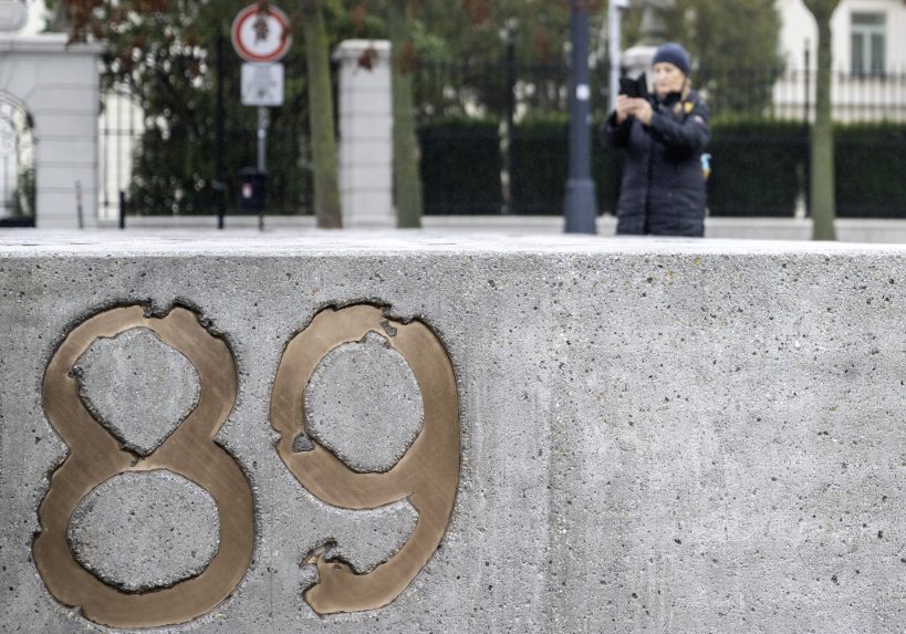 Na snímke Pamätník novembra 1989.