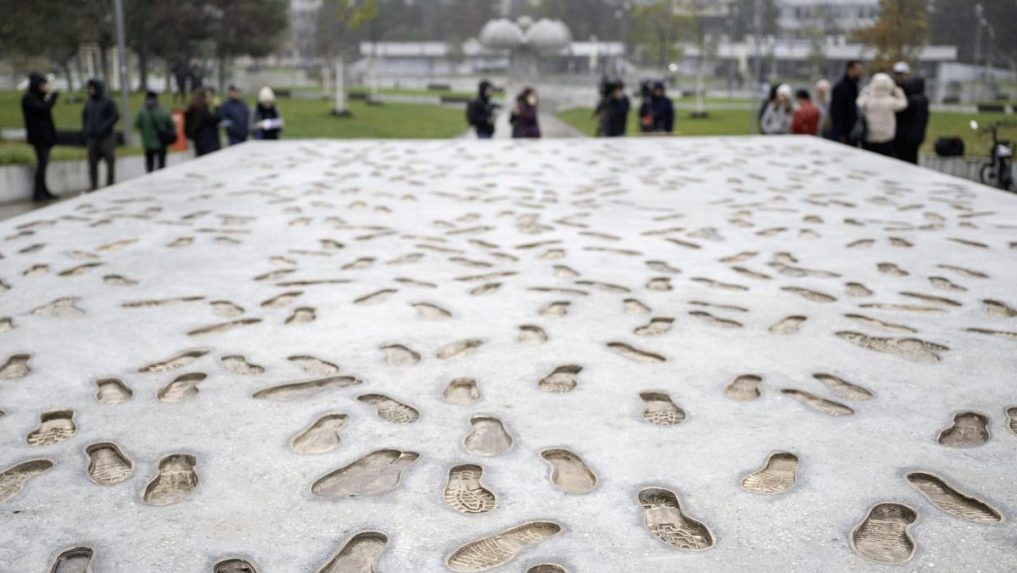 Na snímke Pamätník novembra 1989.