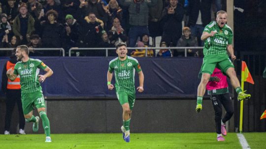 Futbalisti Prešova sa tešia z gólu.