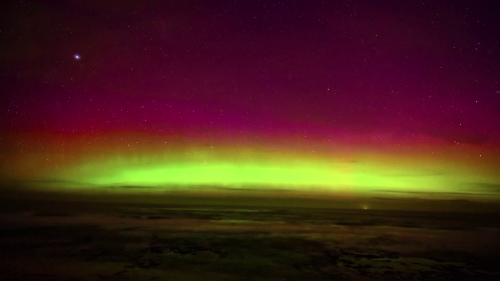 Polárna žiara ozdobila austrálske nebesá.