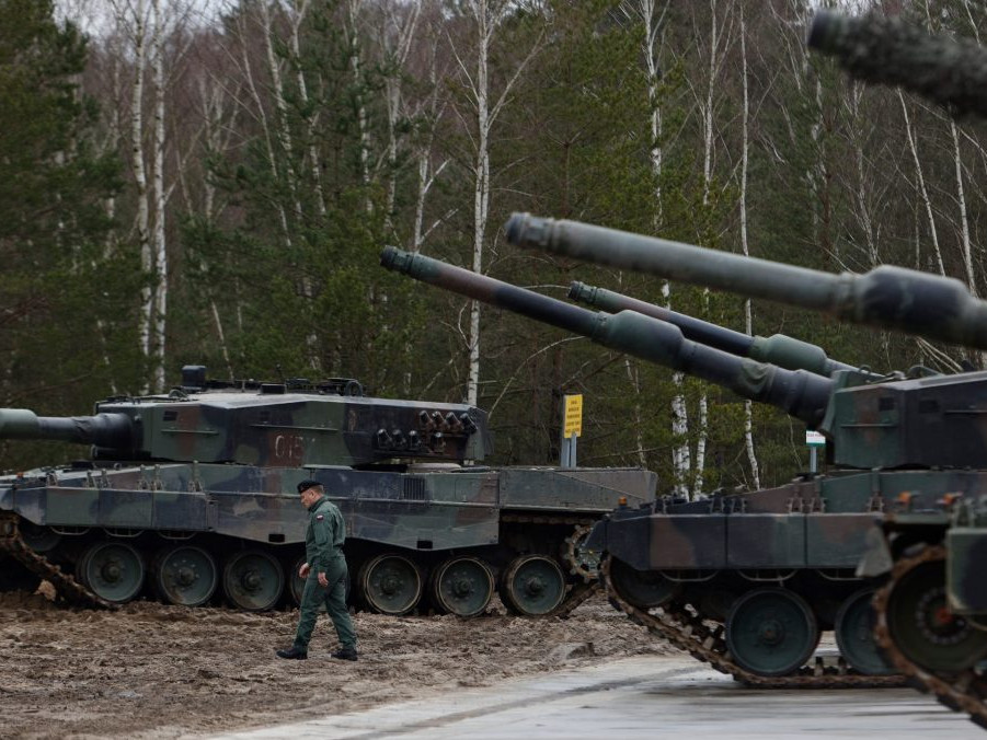 Na ilustračnej snímke poľský vojak.