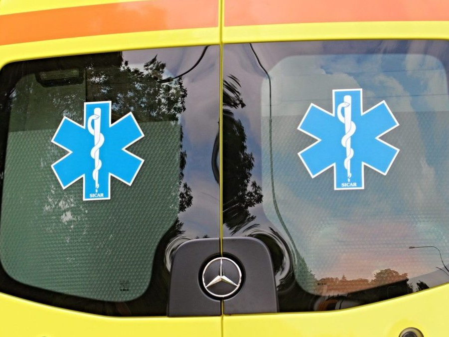Ilustračná snímka českej záchrannej zdravotnej služby.