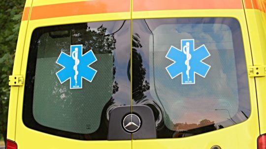 Ilustračná snímka českej záchrannej zdravotnej služby.