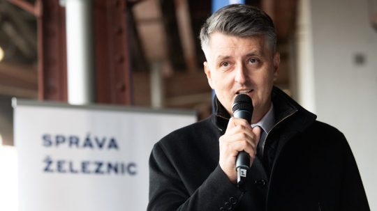 Generálny riaditeľ českej Správy železníc Jiří Svoboda.