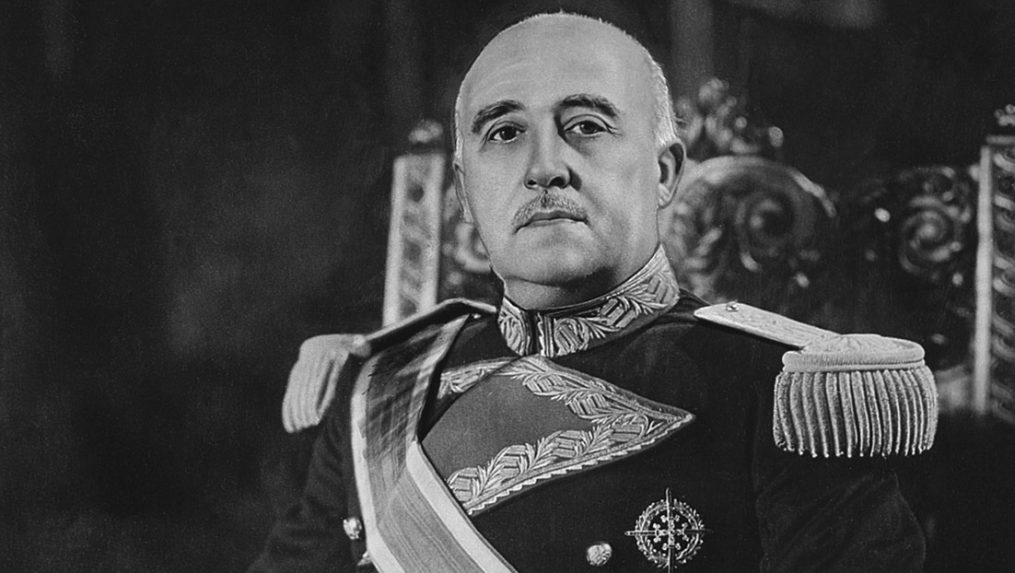 Na snímke Francisco Franco.