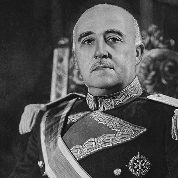 Na snímke Francisco Franco.