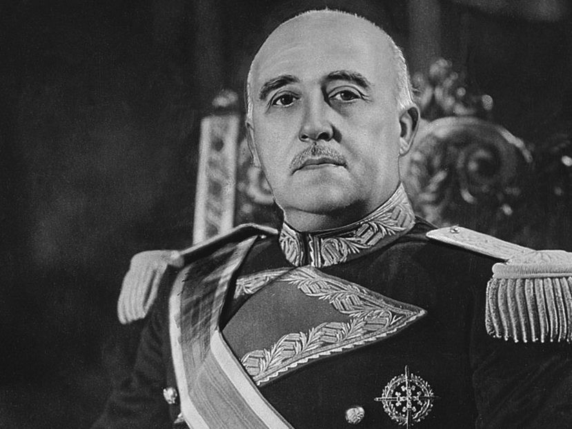 Na snímke Francisco Franco.