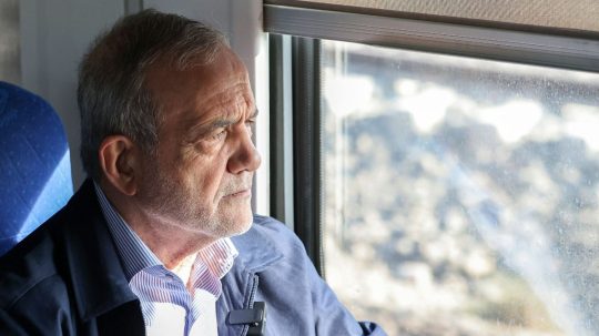 Iránsky prezident Masúd Pezeškiján.