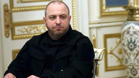 Tajomník Rady národnej bezpečnosti a obrany Ukrajiny a hlavný ukrajinský vyjednávač Rustem Umarov.