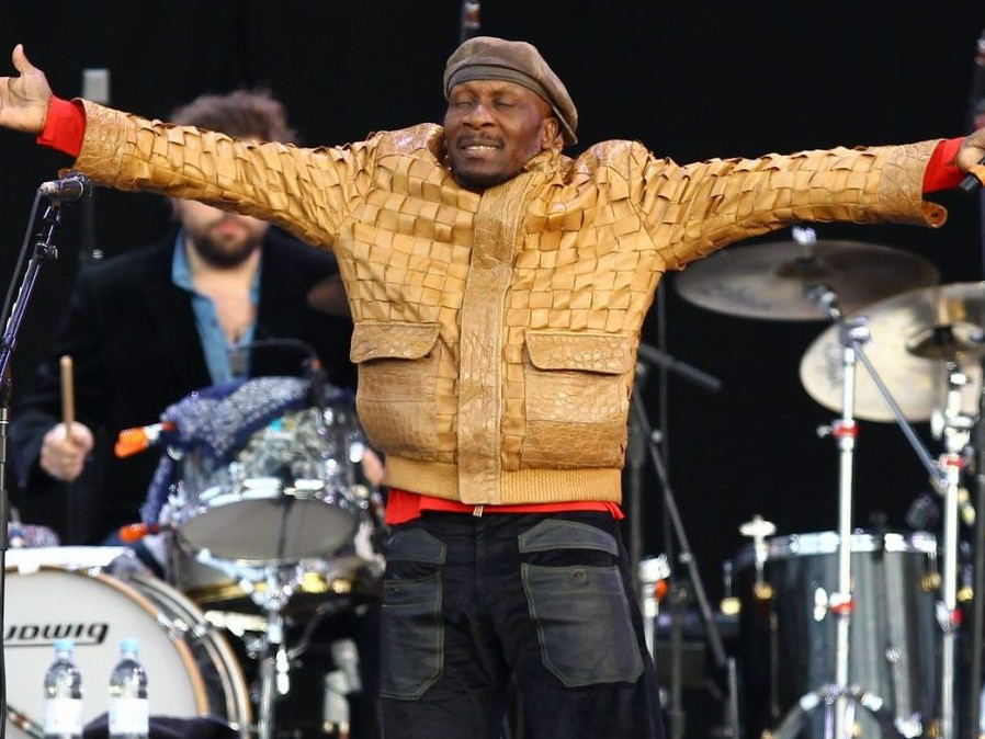 Na archívnej snímke Jimmy Cliff.