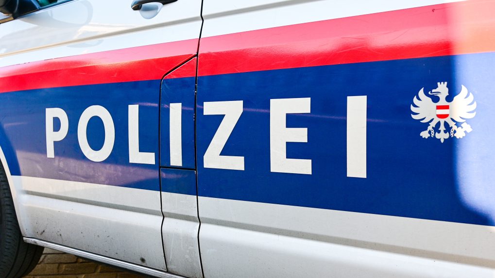 rakúske policajné auto