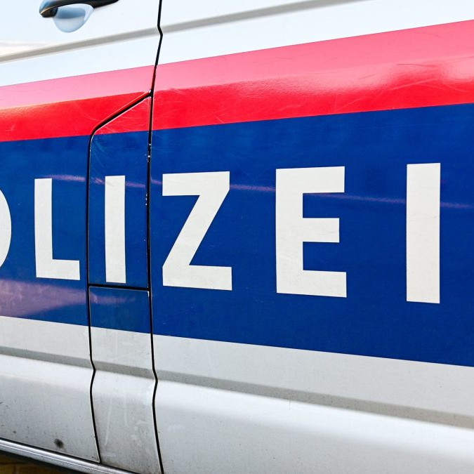 rakúske policajné auto