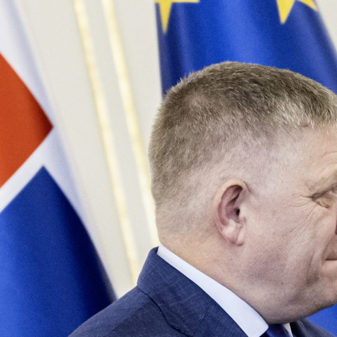 Na snímke Robert Fico.