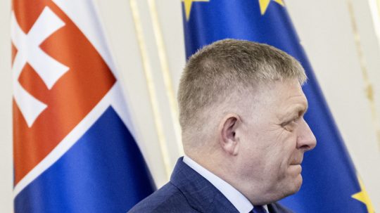 Na snímke Robert Fico.