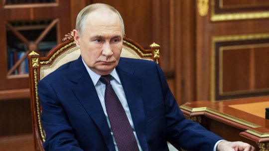 Ruský prezident Vladimir Putin.