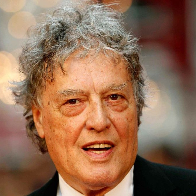 Britský dramatik Tom Stoppard.