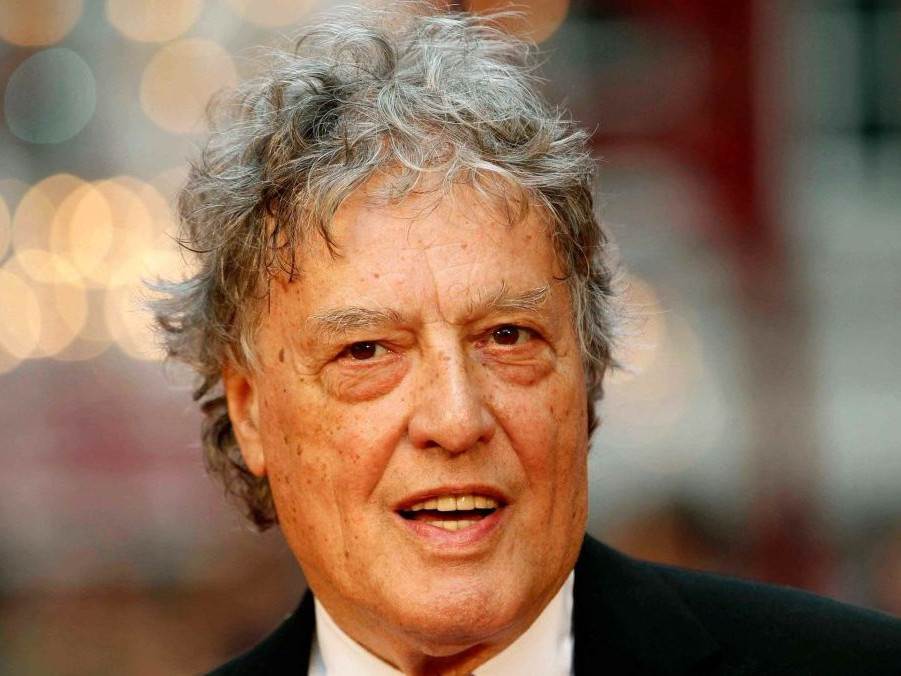 Britský dramatik Tom Stoppard.